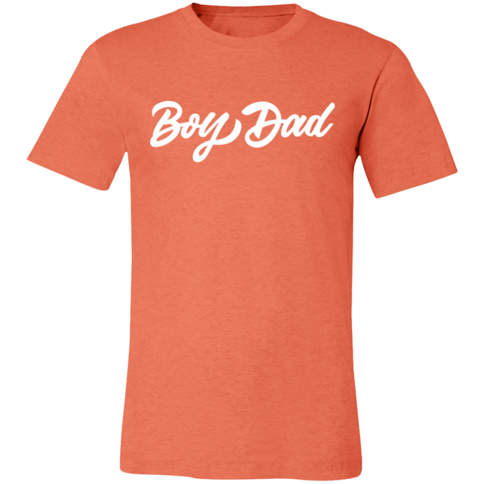 Boy Dad graphic t-shirt in Heather Orange