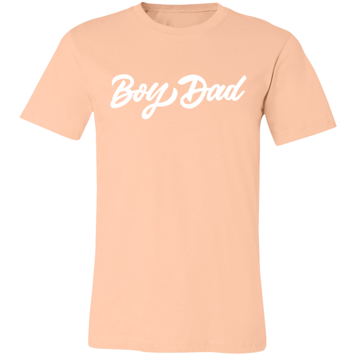 Boy Dad graphic t-shirt in Heather Peach