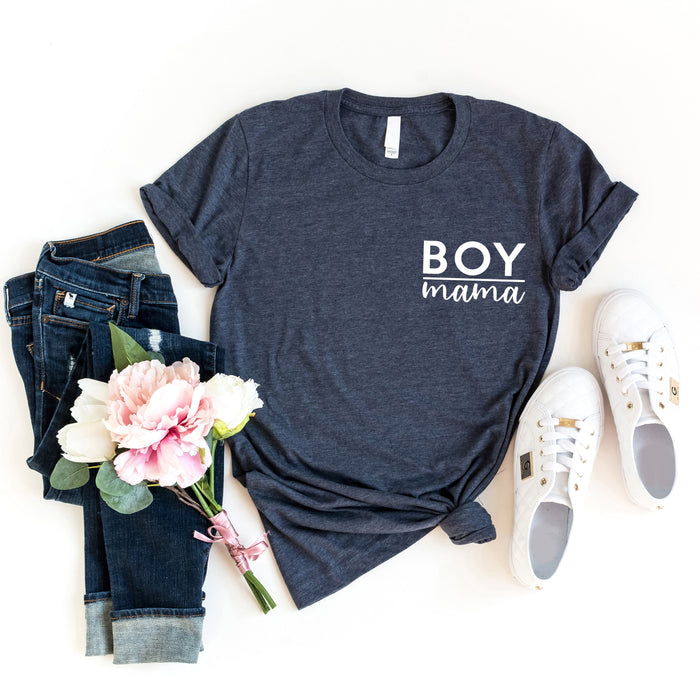 Boy Mama graphic t-shirt