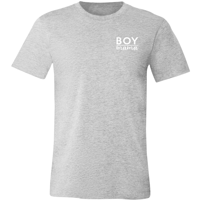 Boy Mama graphic t-shirt in Athletic Heather