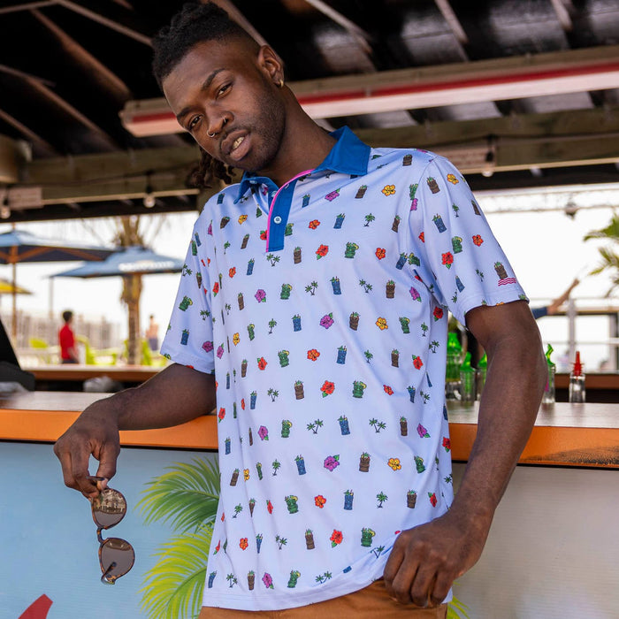 RSVLTS Breakfast Balls "It's 5-Under Par Somewhere" All-Day Polo