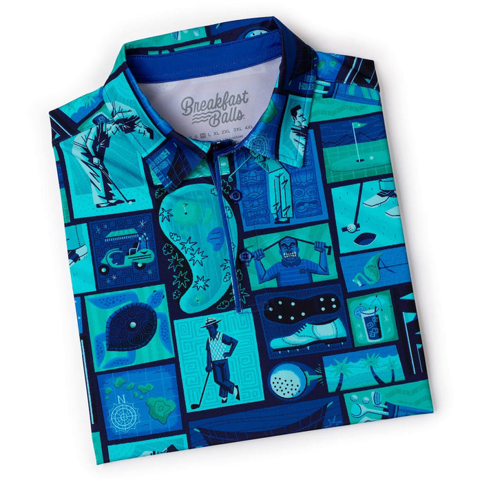 RSVLTS Breakfast Balls “Tee-ki Time" – All-Day Polo