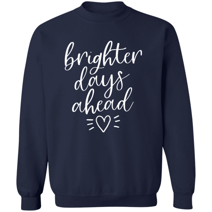 Brighter Days Ahead crewneck sweatshirt in Navy