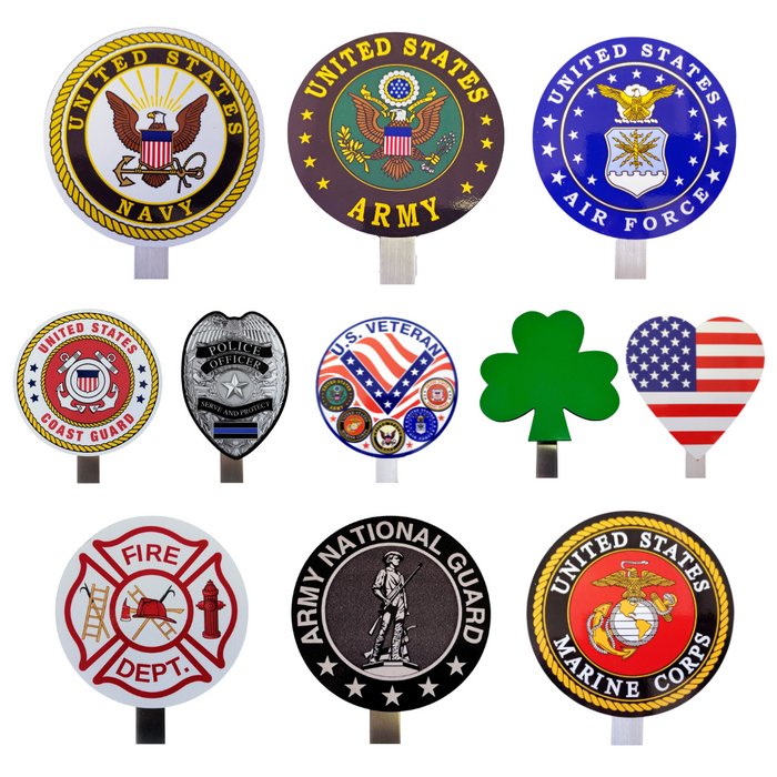 Brilliant Military/Novelty Flag Holders-Roventeur-Atlas Preservation