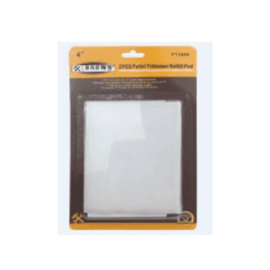 BROWN'S FLAT PAINT TRIMMER, 4 INCH - REFILL MEGA