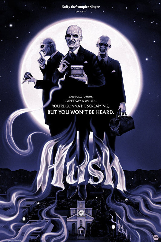 Buffy The Vampire Slayer: Hush Screenprinted Poster