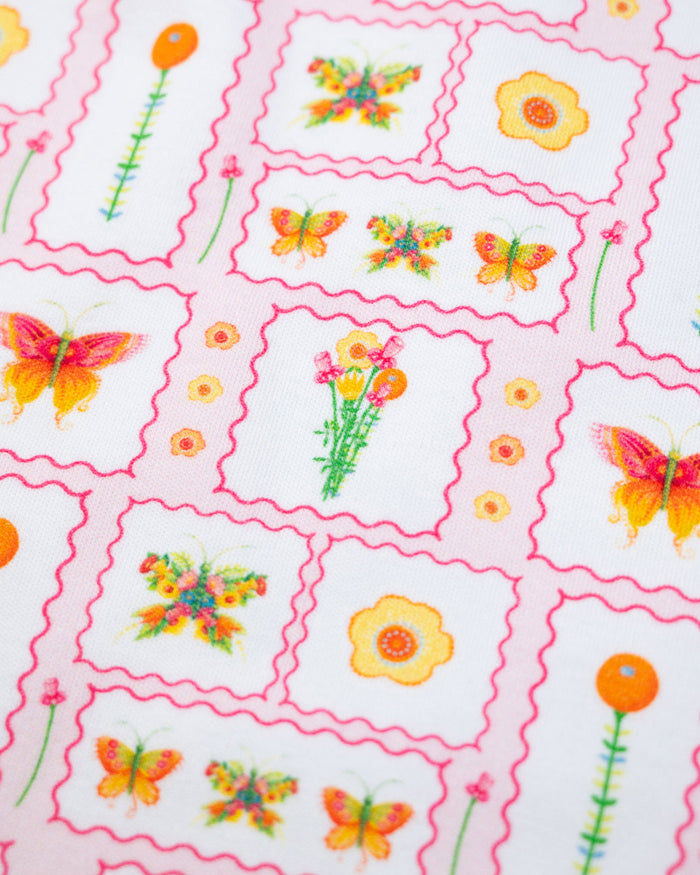 Butterfly Garden Pajama Set