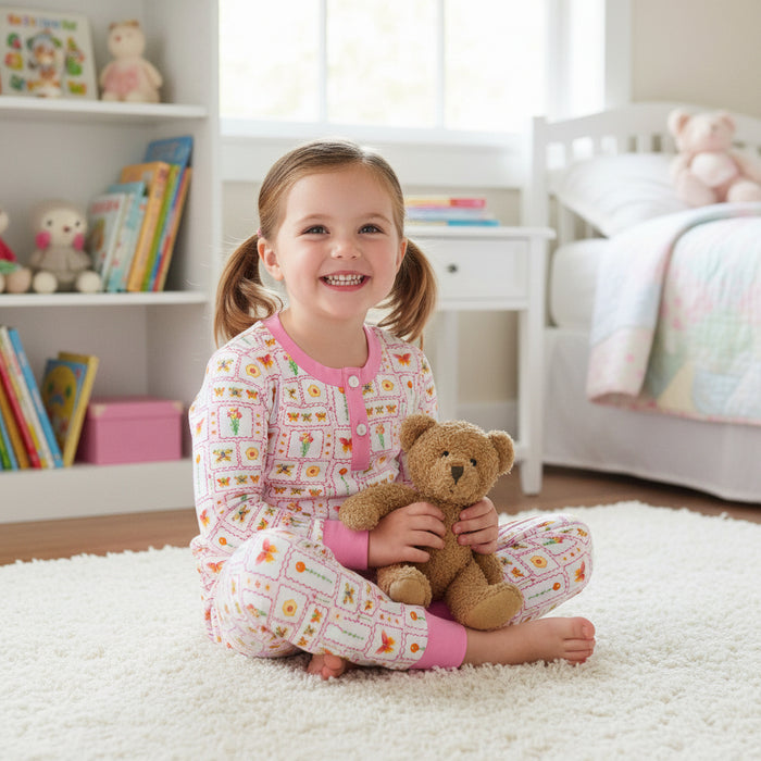Butterfly Garden Pajama Set