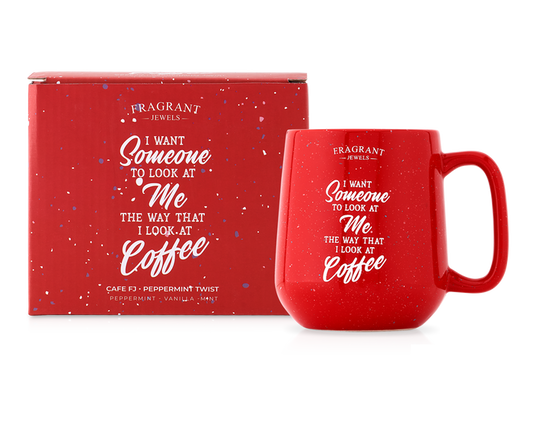 Cafe FJ: Peppermint Twist - Look at Me - Jewel Candle (Without Jewelry)