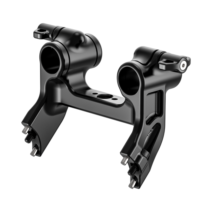 cage mount top dual rod clamp back