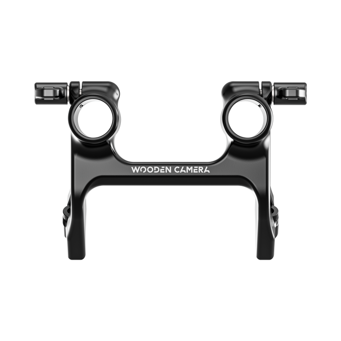cage mount top dual rod clamp front