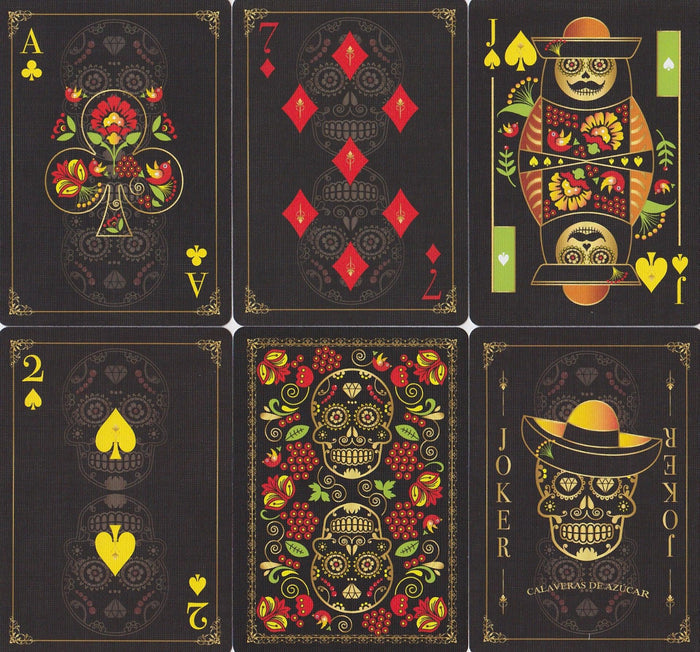 Calaveras de Azúcar Playing Cards by US Playing Card Co.