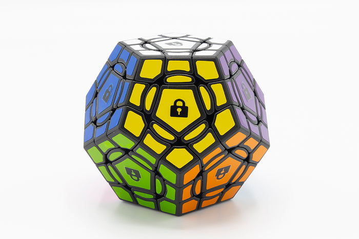 Calvin's Full-Function Crazy Megaminx (Center-Locking) - Black