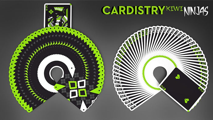 Cardistry Kiwi Ninjas Playing Cards by US Playing Card Co.