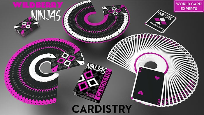 Cardistry Ninja Wildberry Playing Cards by De'vo