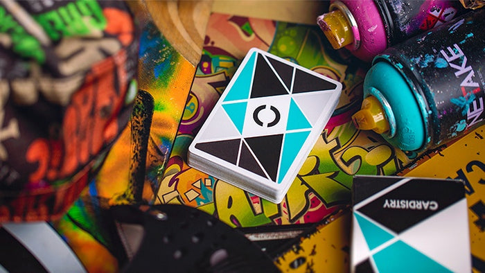 Cardistry Turquoise Playing Cards by US Playing Card Co.