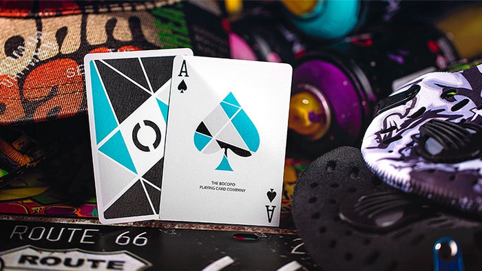 Cardistry Turquoise Playing Cards by US Playing Card Co.