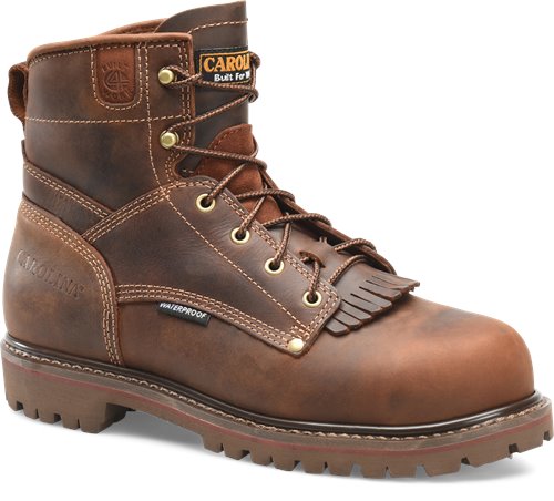 Carolina 6" Waterproof Grizzly Boots #CA7028