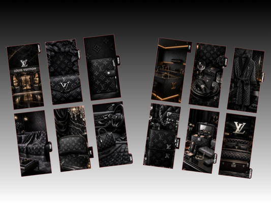 Cash Envelopes | L Black Eclipse | 12 month set