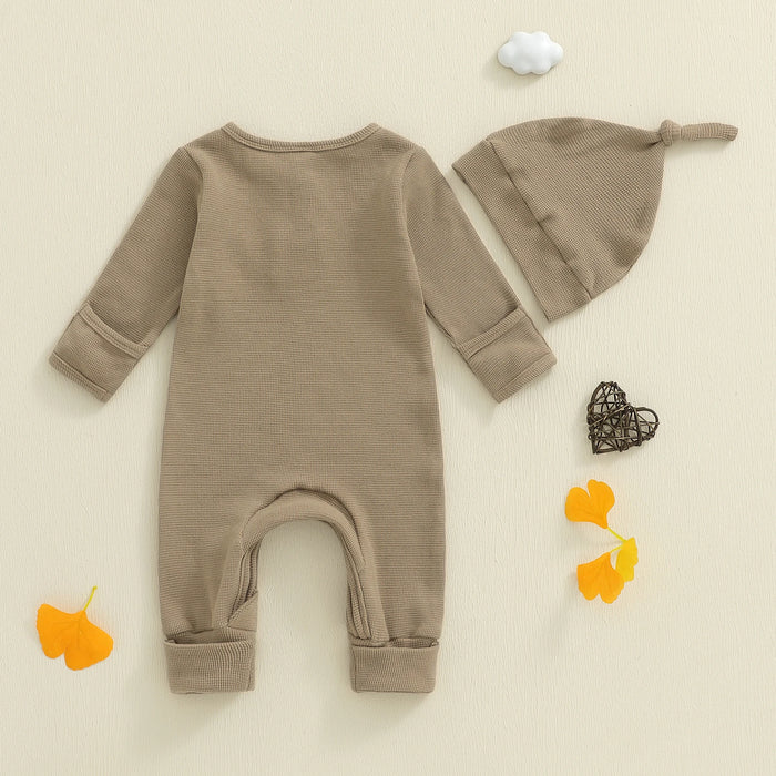 CASPER Waffle Knit Jumpsuit
