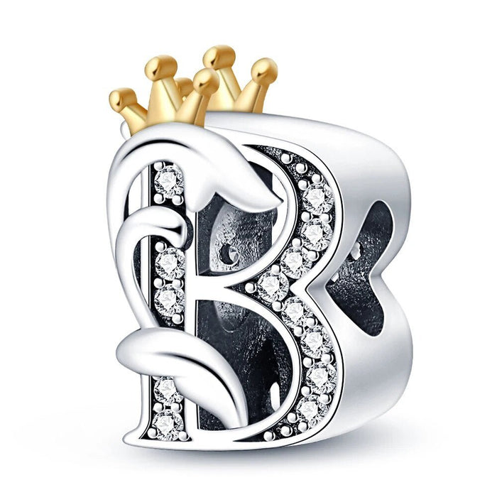 Charm Letras A - Z Corona - palacecharacters