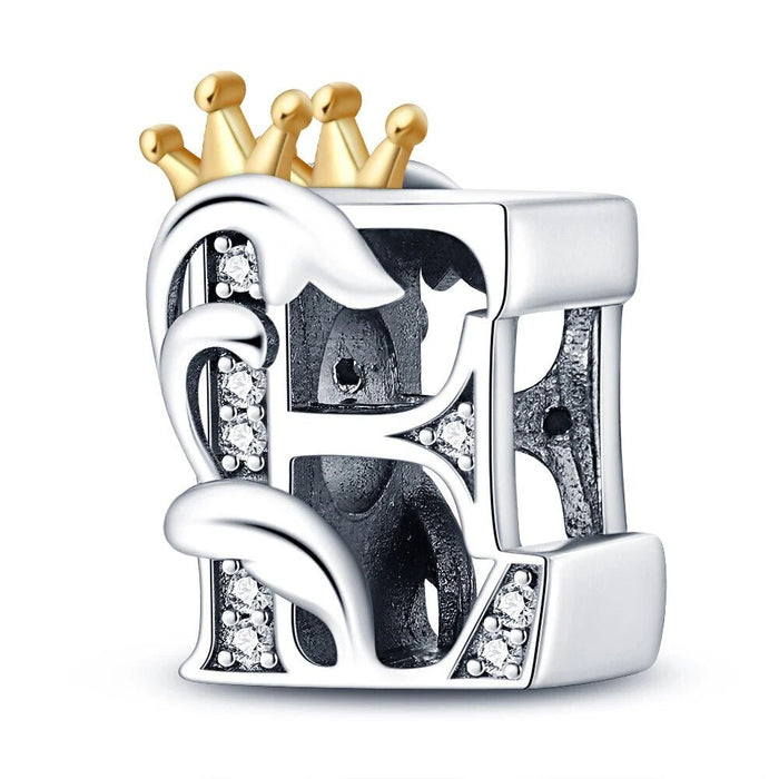 Charm Letras A - Z Corona - palacecharacters