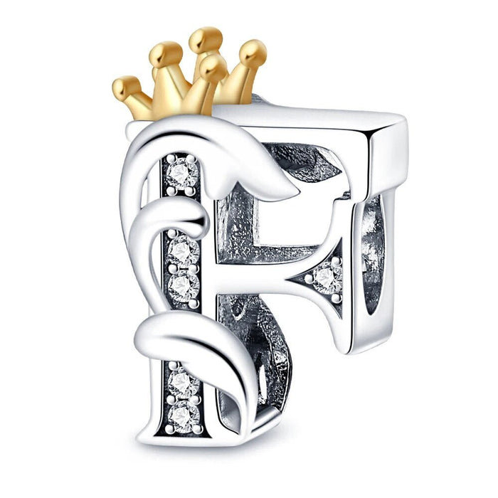 Charm Letras A - Z Corona - palacecharacters