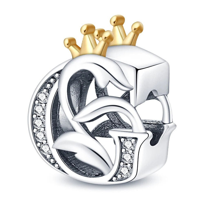 Charm Letras A - Z Corona - palacecharacters