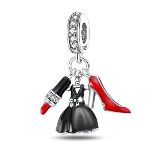 Charm Maquillaje Vestido Labial Tacon - palacecharacters