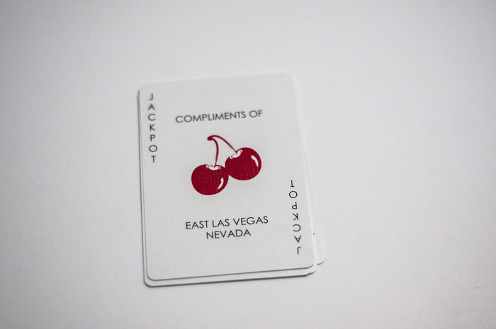 Cherry Casino V3 True Black Playing Cards by Pure Imagination Projects