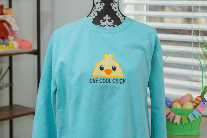 Chick Appliqué Set (Downloadable Machine Embroidery Design)