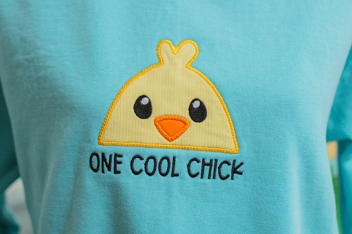 Chick Appliqué Set (Downloadable Machine Embroidery Design)