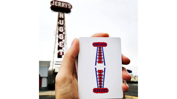 Chicken Nugget: White Playing Cards by HCPC