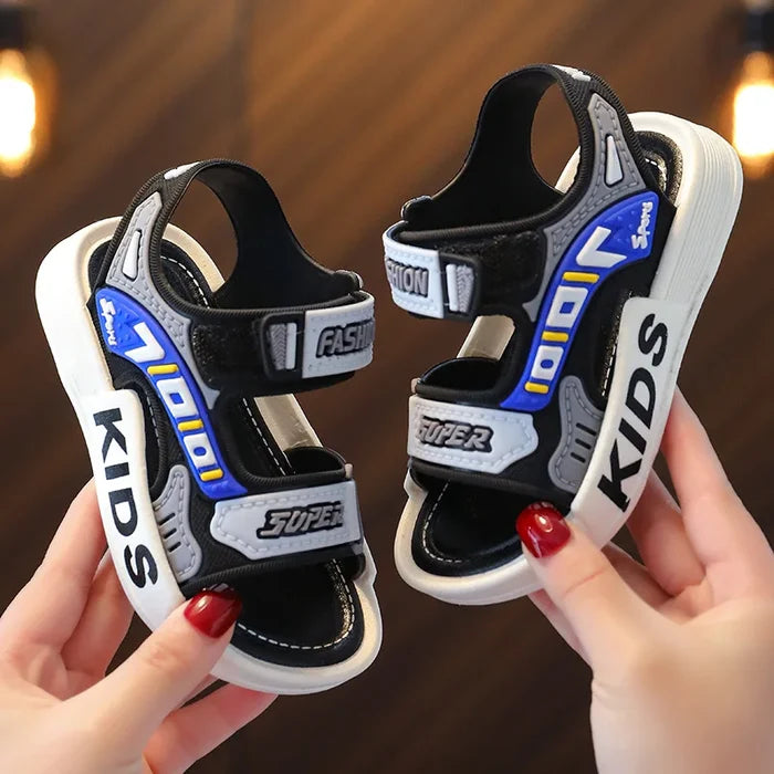 Children’s Casual Sport Sandals – Non-Slip Breathable Beach Shoes for Boys