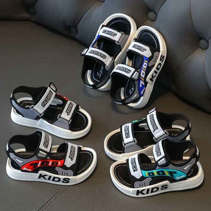 Children’s Casual Sport Sandals – Non-Slip Breathable Beach Shoes for Boys