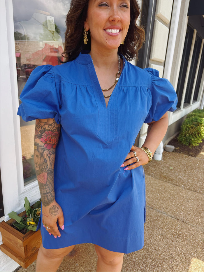 China Collar Dress