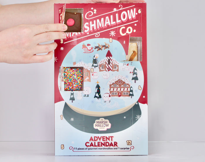 Christmas Marshmallow Advent Calendar