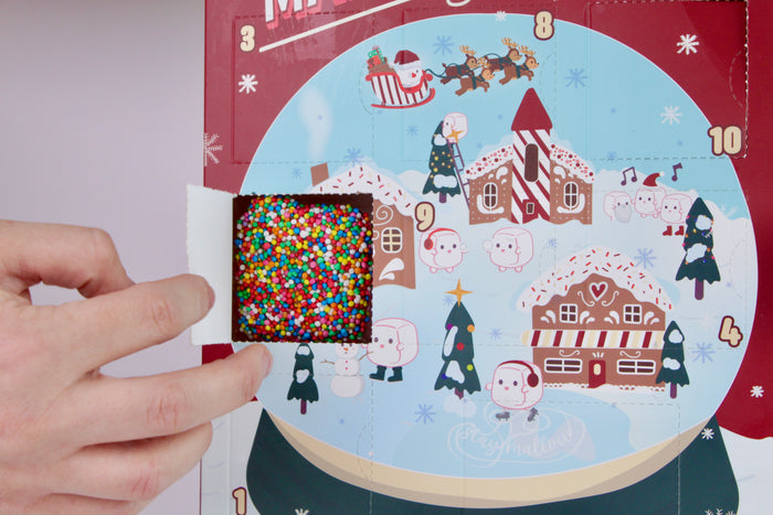 Christmas Marshmallow Advent Calendar