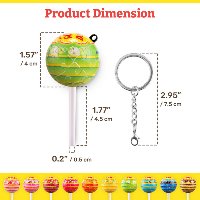 PieceRelax | Puzzle Key Chain. Chups Your Flavor