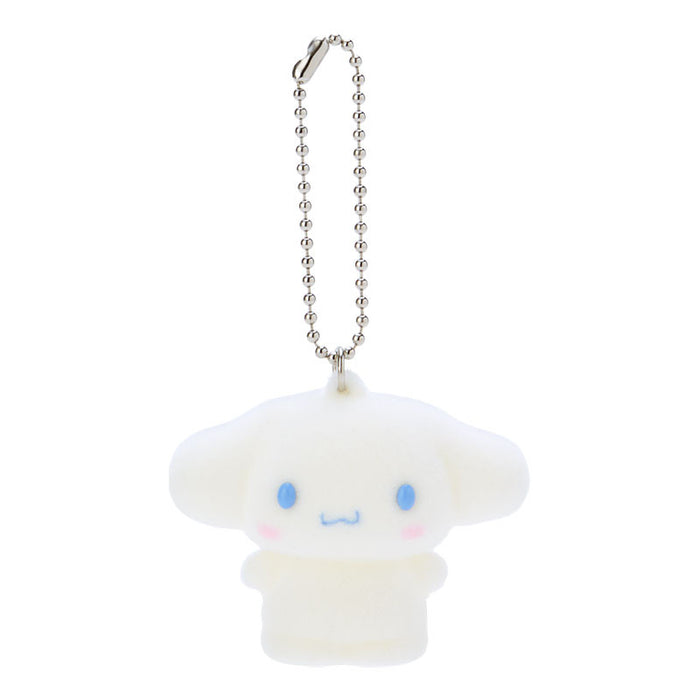 Cinnamoroll Flocked Keychain Mascot Accessory Japan Original