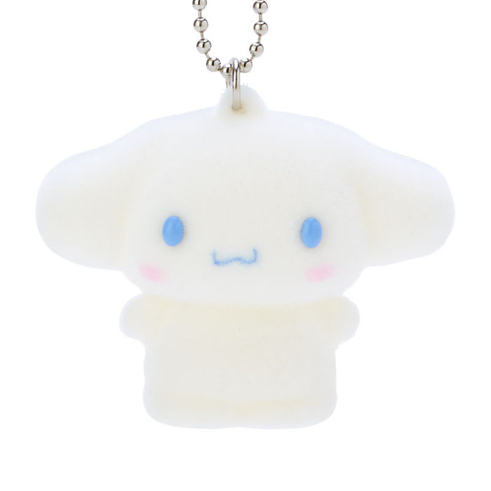 Cinnamoroll Flocked Keychain Mascot Accessory Japan Original