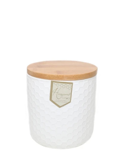 Ciroa Honeycomb Storage jar Large
