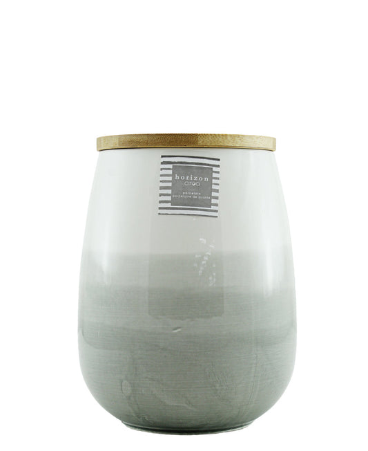 Ciroa Horizon Porcelain Canister with Lid Large