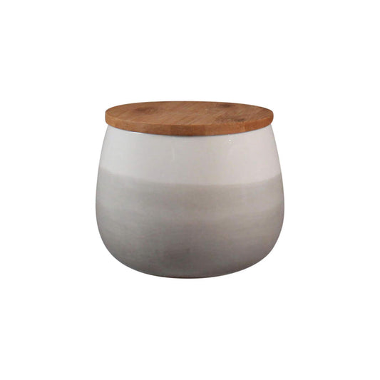 Ciroa Horizon Porcelain Small Storage Jar White