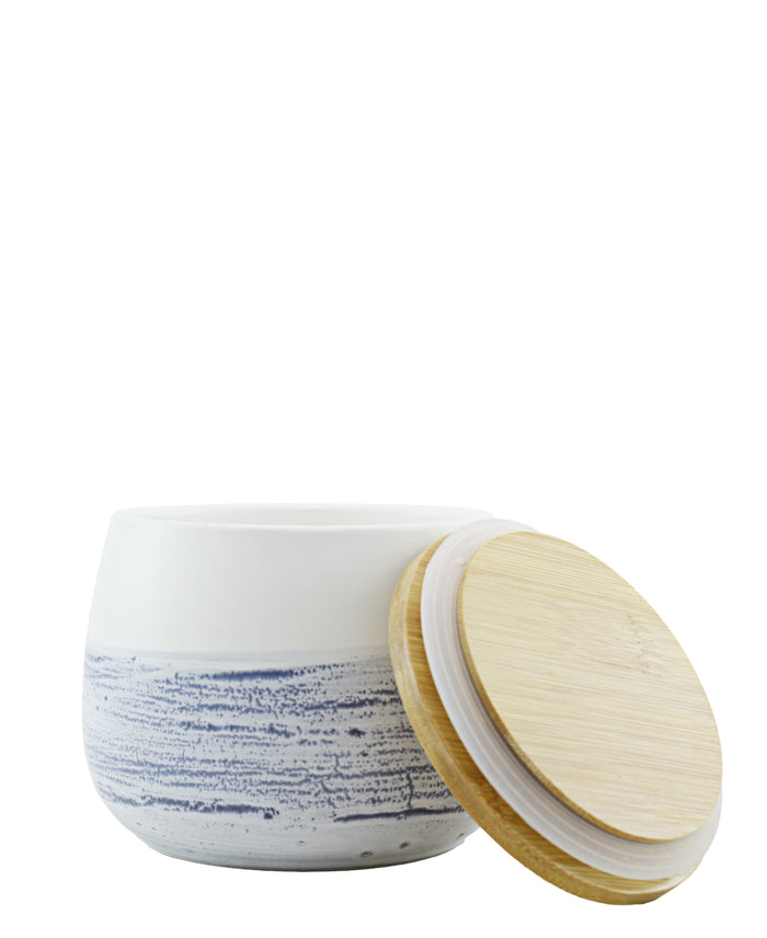Ciroa Skyline Storage Jar Small - Blue