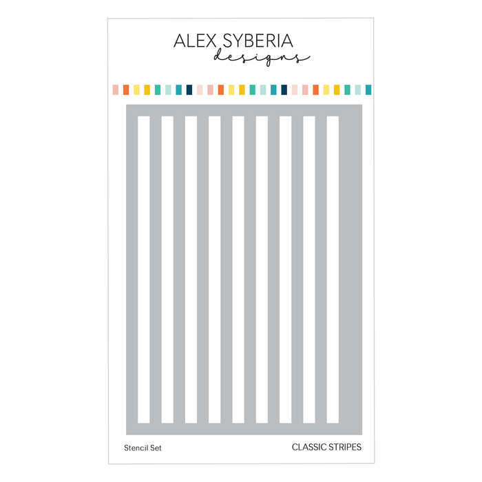 Classic Stripes Stencil