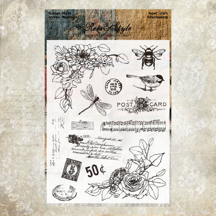 Clear Silicone Stamp Set STM537
