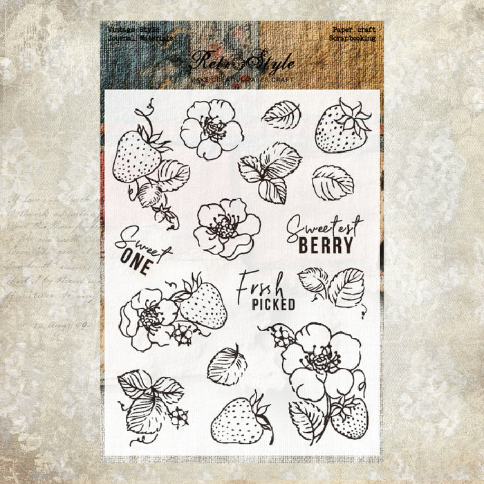 Clear Silicone Stamp Set STM540
