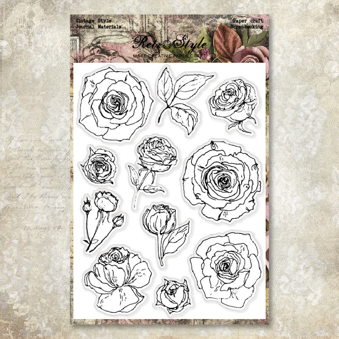 Clear Silicone Stamp Set STM547