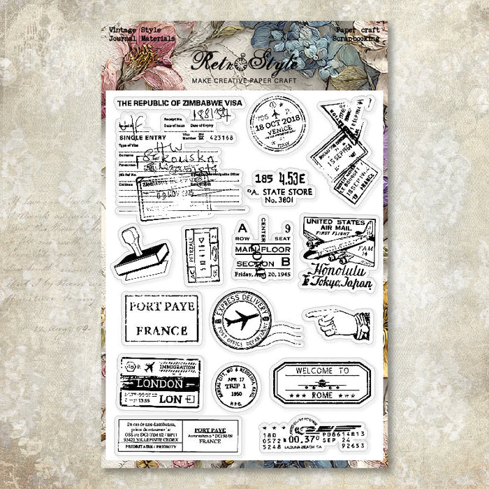 Clear Silicone Stamp Set STM559